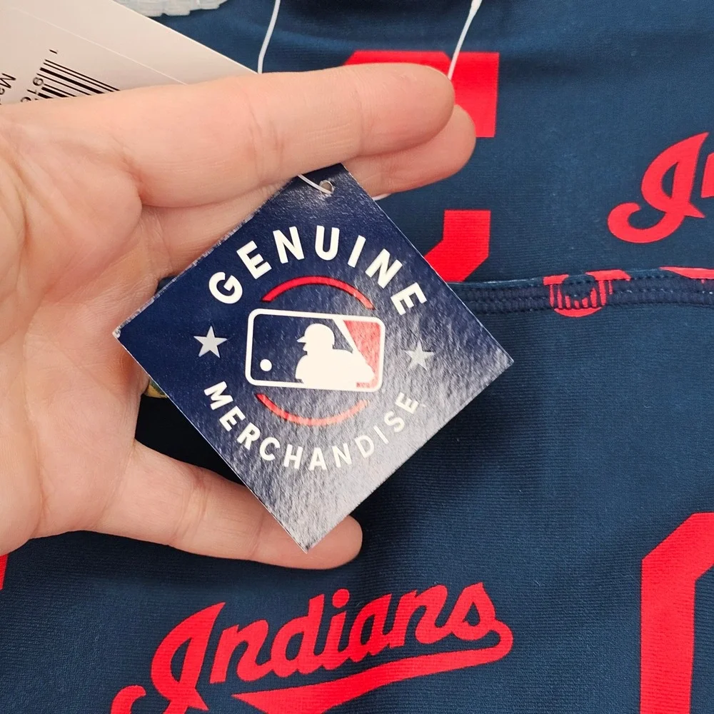 Loudmouth Cleveland Indians Active Skort S Navy MLB Logo Golf Skirt‎ Deadstock